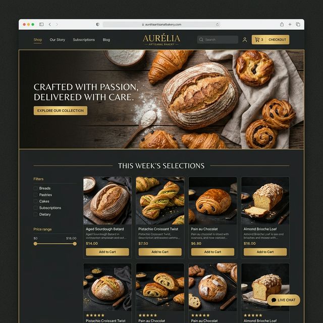 Bakery Store Preview